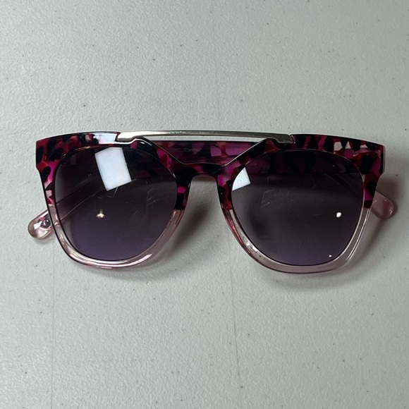 Betsey Johnson Tortoise Shell Geometric Retro Modern MCM Glasses Classic Chic - Picture 13 of 15